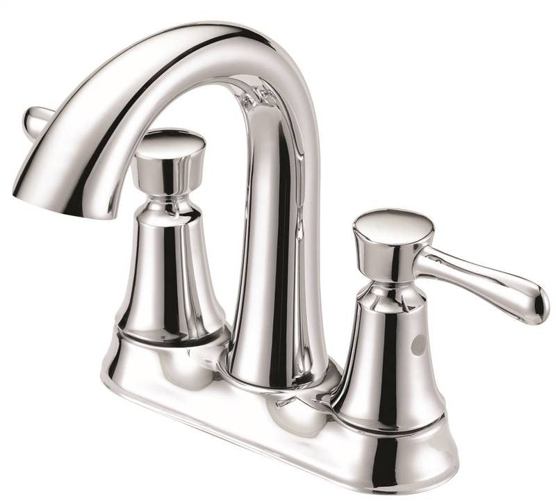 Faucet Lav 4in 2hndl Lever Chr