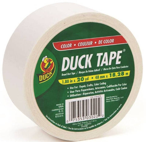 Tape Duct White 1.88inx20yd