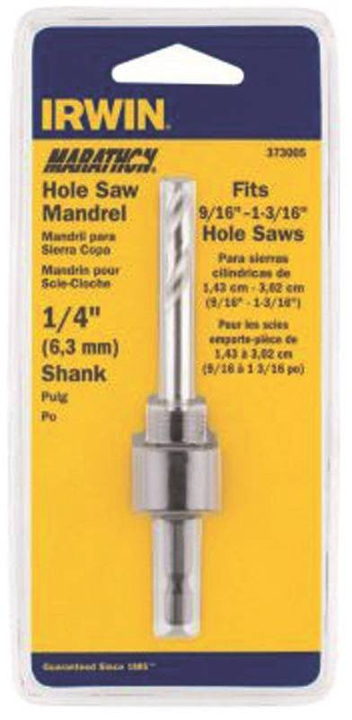 1-2" Hole Saw Mandrel Hex Arbr