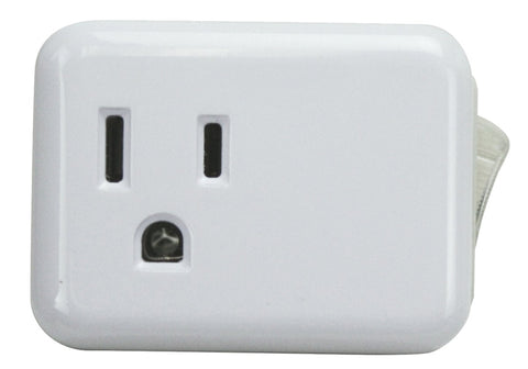 Tap Cube 1-outlet W-on-off Sw