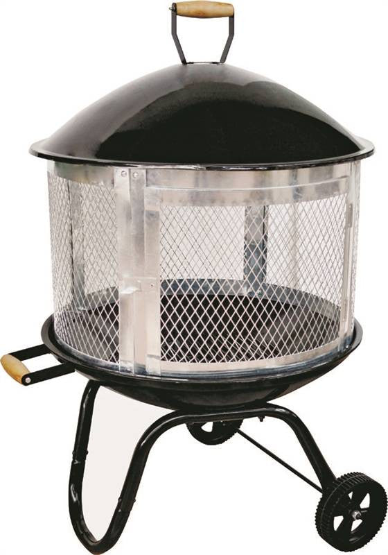 Firepit Outdoor Steel 28 Inchs