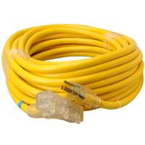 Cord Ext 3outlet 10-3x50ft Yel