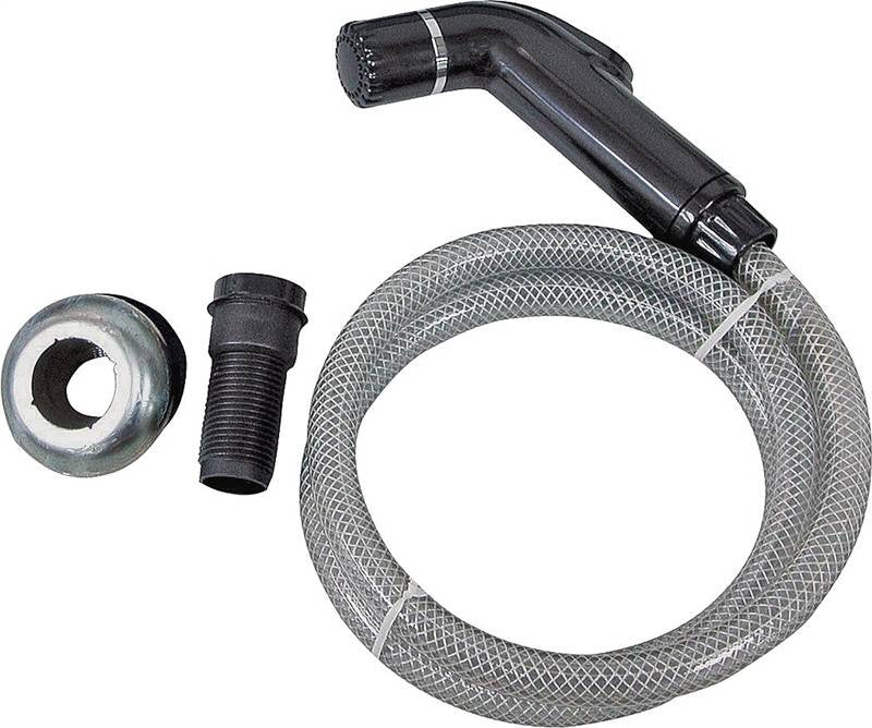 Sink Sprayer Black 48in Hose