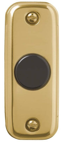 Button Door Wired Mtl Gold-blk