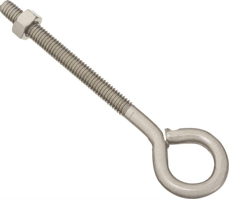 Eye Bolt W-nut 5-16x5in Ss