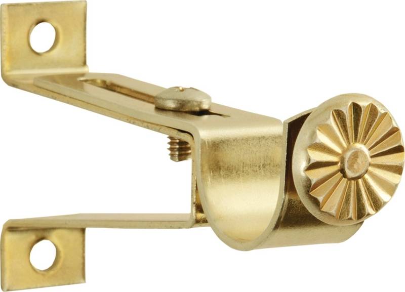 Rod Bracket 5-8in 2-3cl Brass