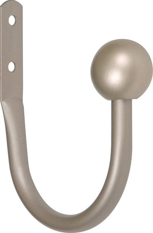 Holdback Ball End Antiq Pewter