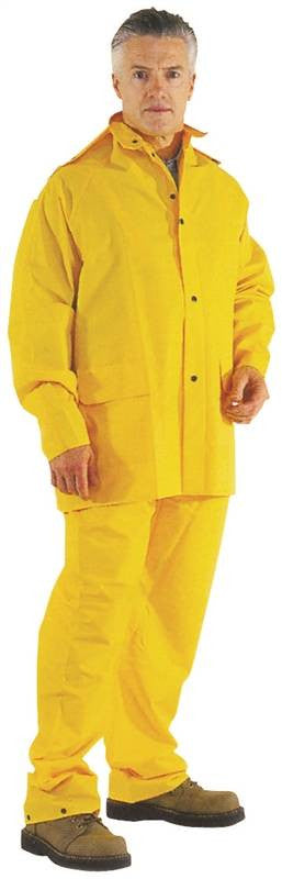 Rainsuit Polyester Ylw 3pc 3xl