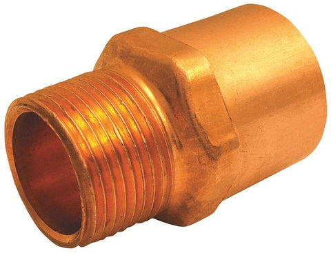 Adapter Male Copper 1-2x3-8