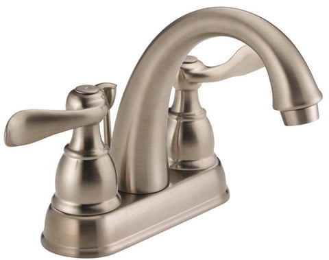 Lav Faucet 2-hndl Stainless