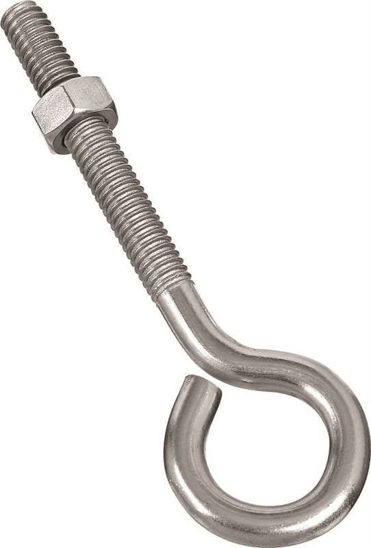 Eye Bolt W-nut 5-16x3-1-4in Ss