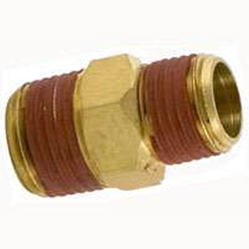 3-8"m-1-4"m Hex Reducer Nipple