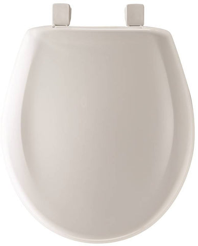 Toilet Seat Rnd Plastic White