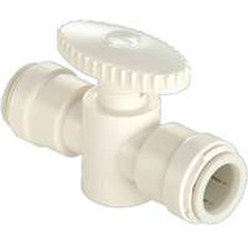 Push Fit Stop Valve 3-8cts