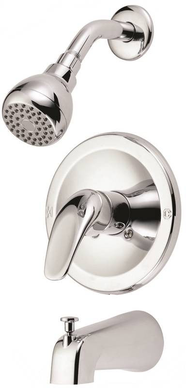 Faucet Tub-shower Snglhndl Chr