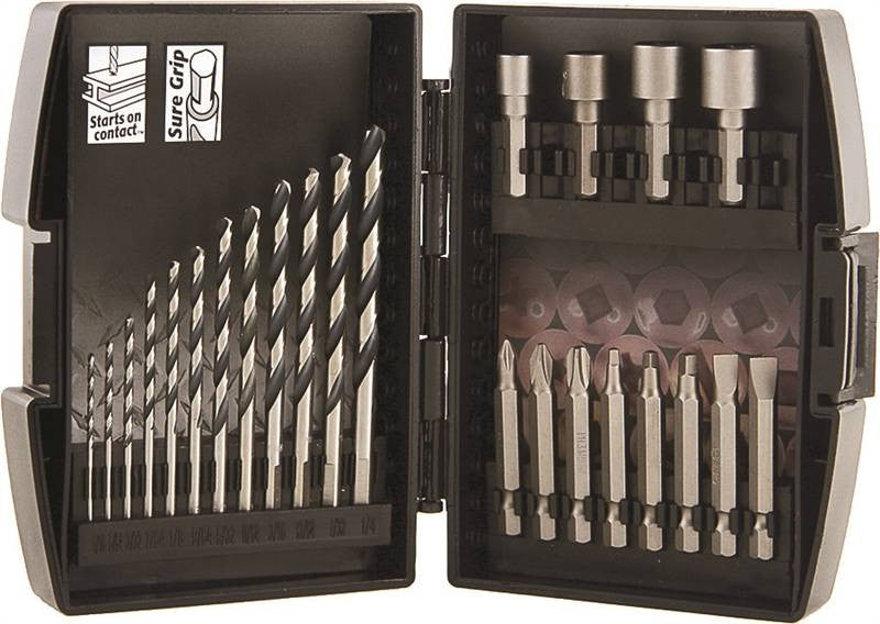 24pc Set Drill-drive 1-16-1-4"