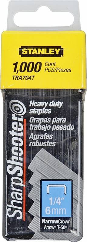 Staple 1-4in Heavy Duty Bx1000