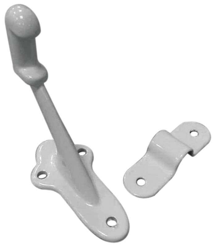 Bracket Handrail White Zinc