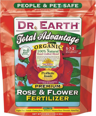 Fertilizer Rose-flower 4lb Bag