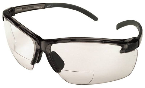 Glasses Sfty Bifocal Blk-clear