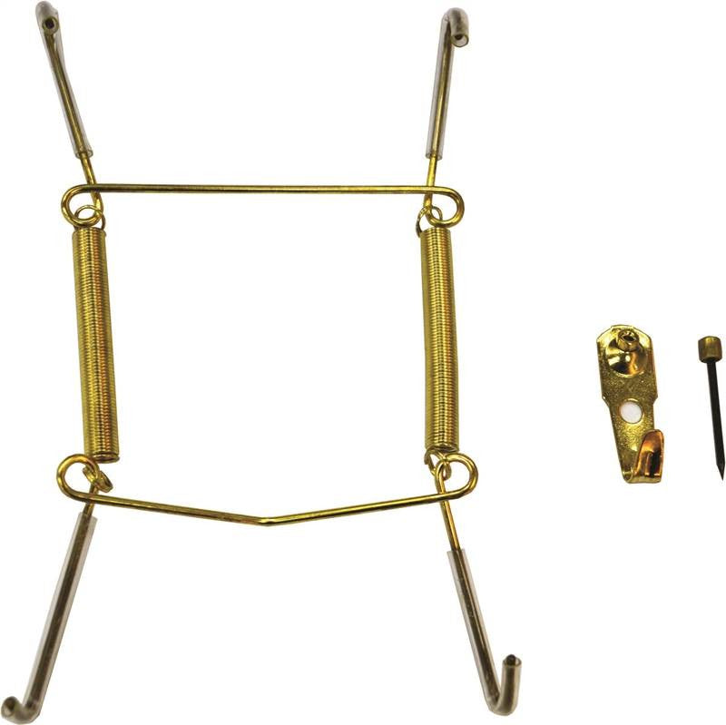 Hanger Plate 5-7in Pol Brass