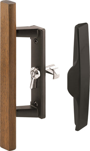 Door Handle Sliding Blk-wood