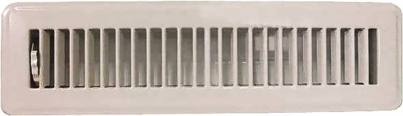 Register Floor 2x14in Wht