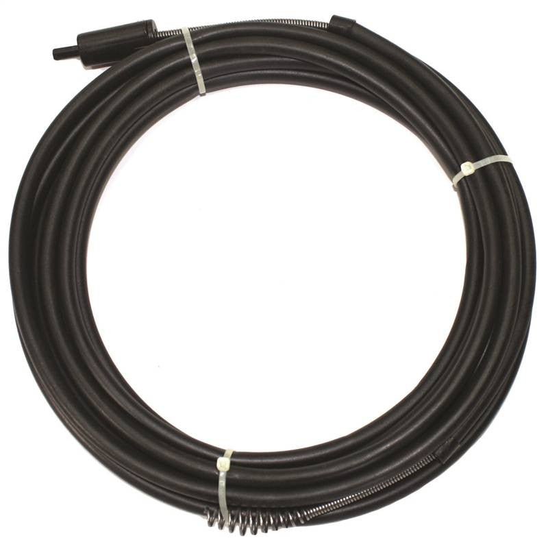 Drain Snake Power 1-4x25ft Blk