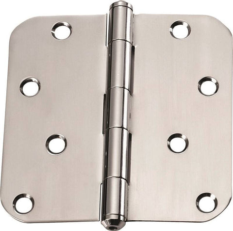 Hinge Dr 5-8rd 4x4in Polish Ss