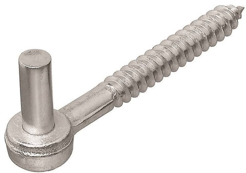 Hook Screw Steel 1-2x4in Zinc