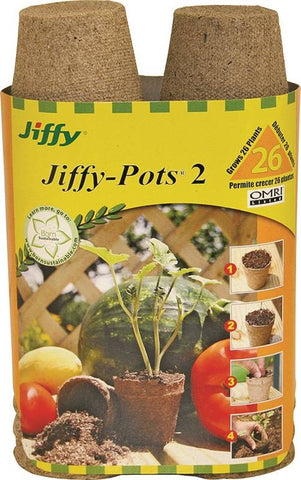 Jiffy Peat Pots 2in Round
