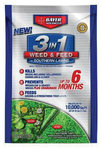 Weed And Feed 3n1 25lb Gran