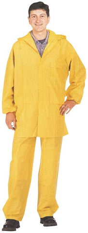 Rainsuit Pvc 2pc Yellow Xxxl