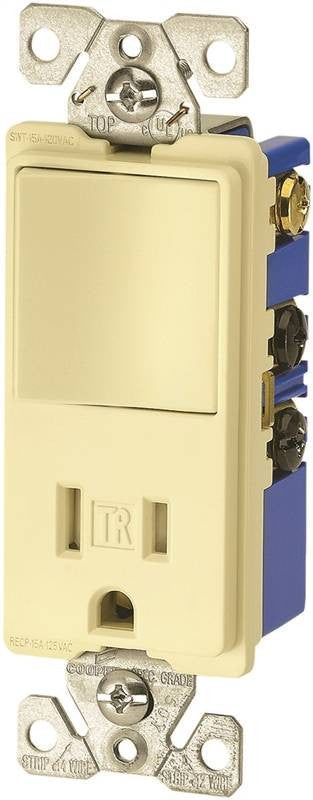 Switch-recpt Decr Tr 15a Ivory