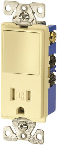Switch-recpt Decr Tr 15a Ivory