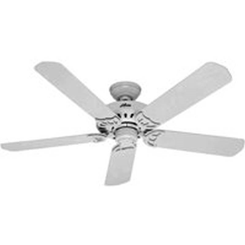 Fan Ceil 52in 5bld Outdoor Wht