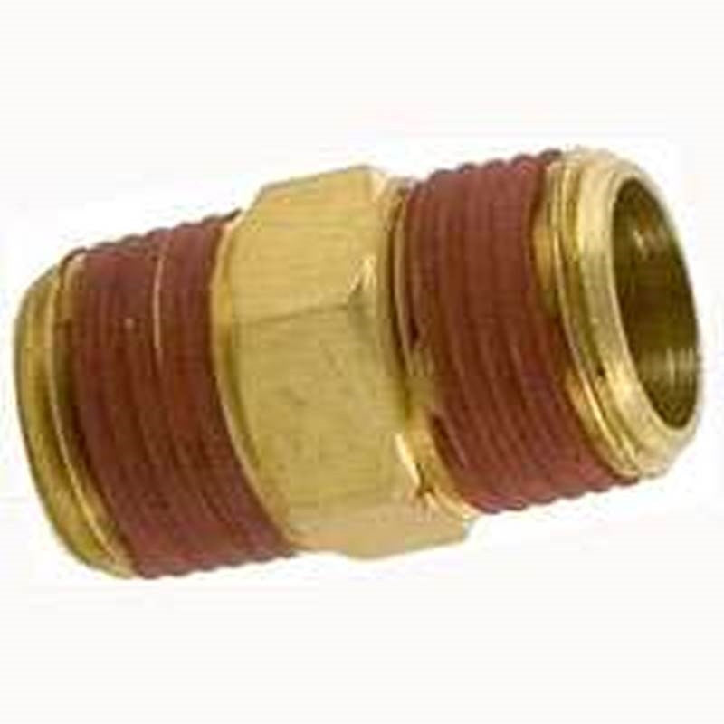 3-8"m-3-8"m Hex Nipple