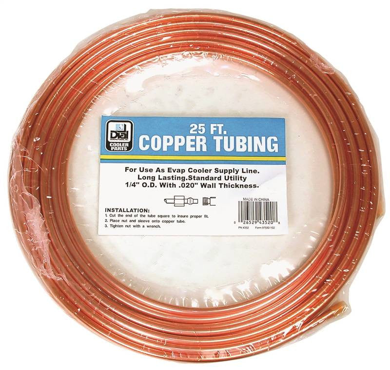 Tubing Poly Utlty 1-4x25ft Blk