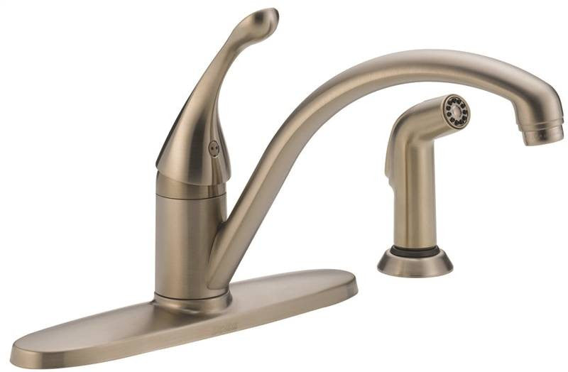 Kitchen Faucet Sngl Spray Ss