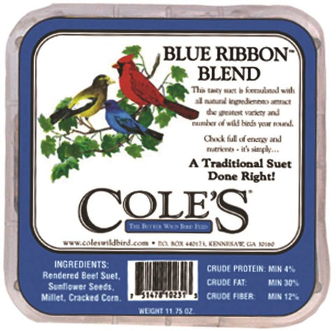 Birdseed Suet Blu Ribbon Blend