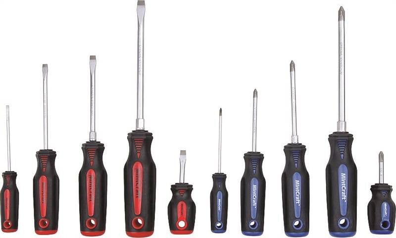 Screwdriver Set 10pc Mintcraft