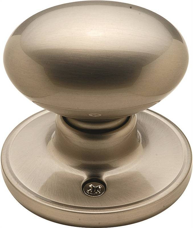 Dummy Knob Satin Nickel Egg