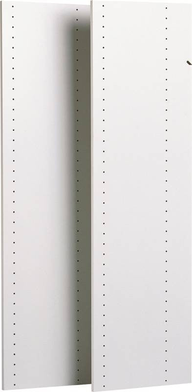 Closet Panels Wht Vert 48" 2pk
