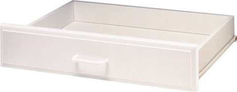 Closet Drawer White Deluxe 4in