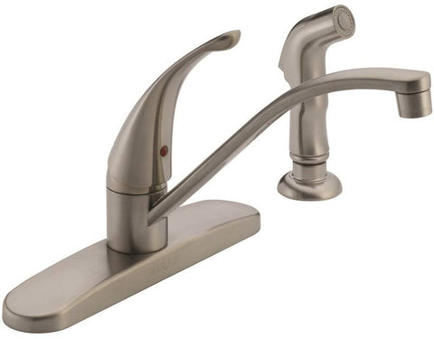 Kitchen Faucet Sngl Spry Ss