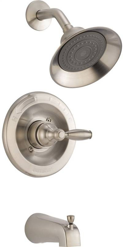 Tub-shower Faucet Sngl Br Nic
