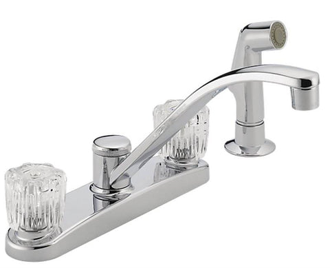 Kitchen Faucet 2-hndl Spry Ch