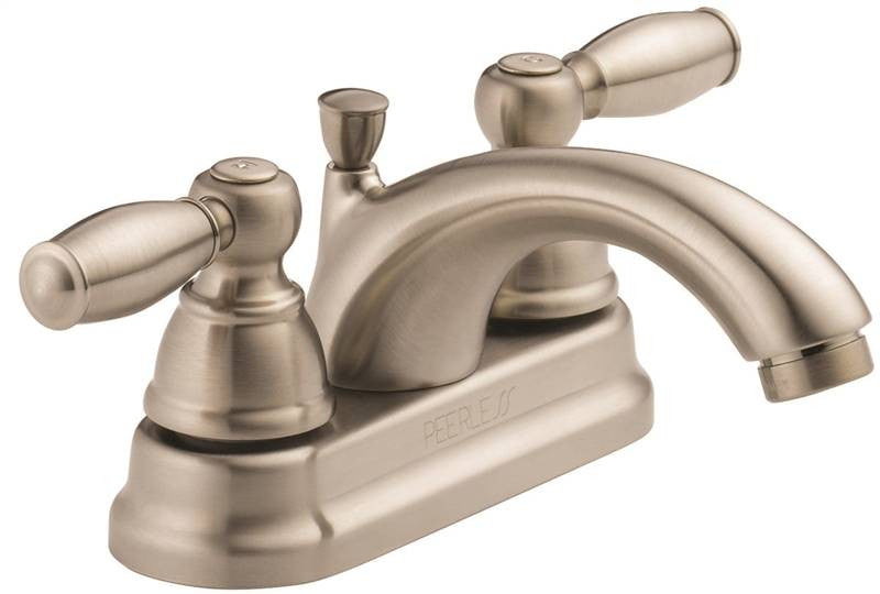 Lav Faucet 2-hndl Brush Nickel