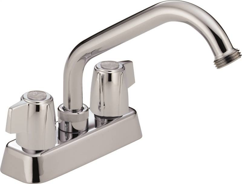 Faucet Laundry 2 Handle Chrome