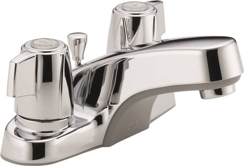 Faucet Lavatory 2hdl P-up Chrm